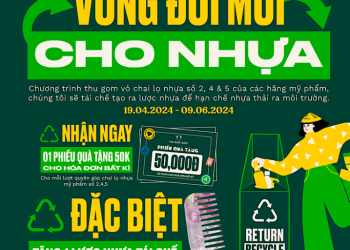Tái sinh vòng đời mới cho nhựa cùng The Body Shop